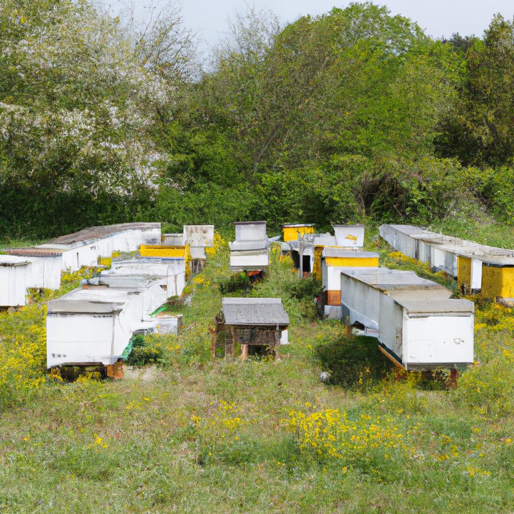 Beekeepers patiently wait for their bees to finish making honey, a process that is influenced by various factors including weather conditions and flower availability