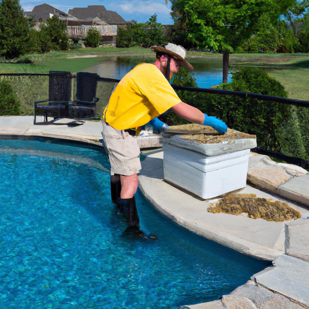 Hiring a beekeeper can help remove beehives near your pool and prevent bee infestations.