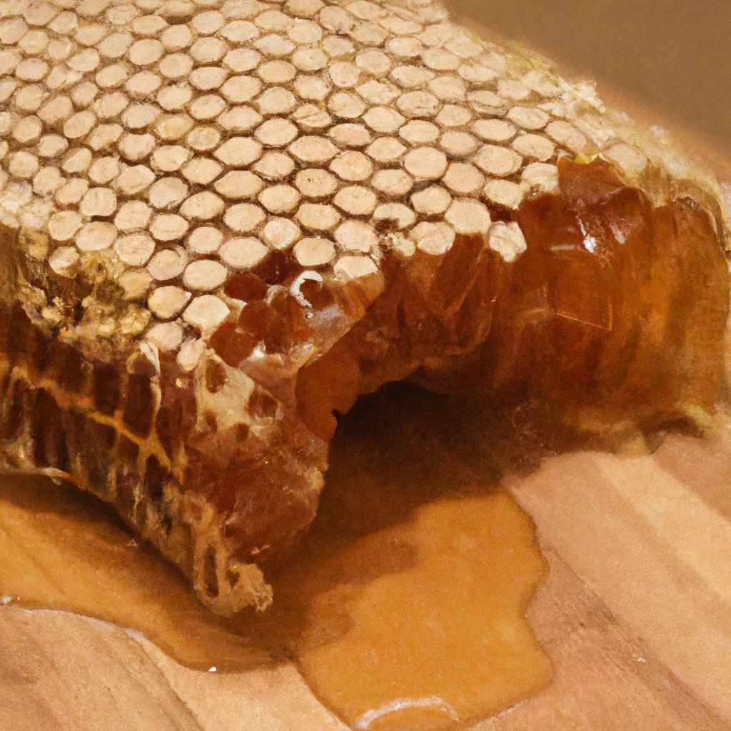 Honeycomb adds a touch of sweetness to any charcuterie board.