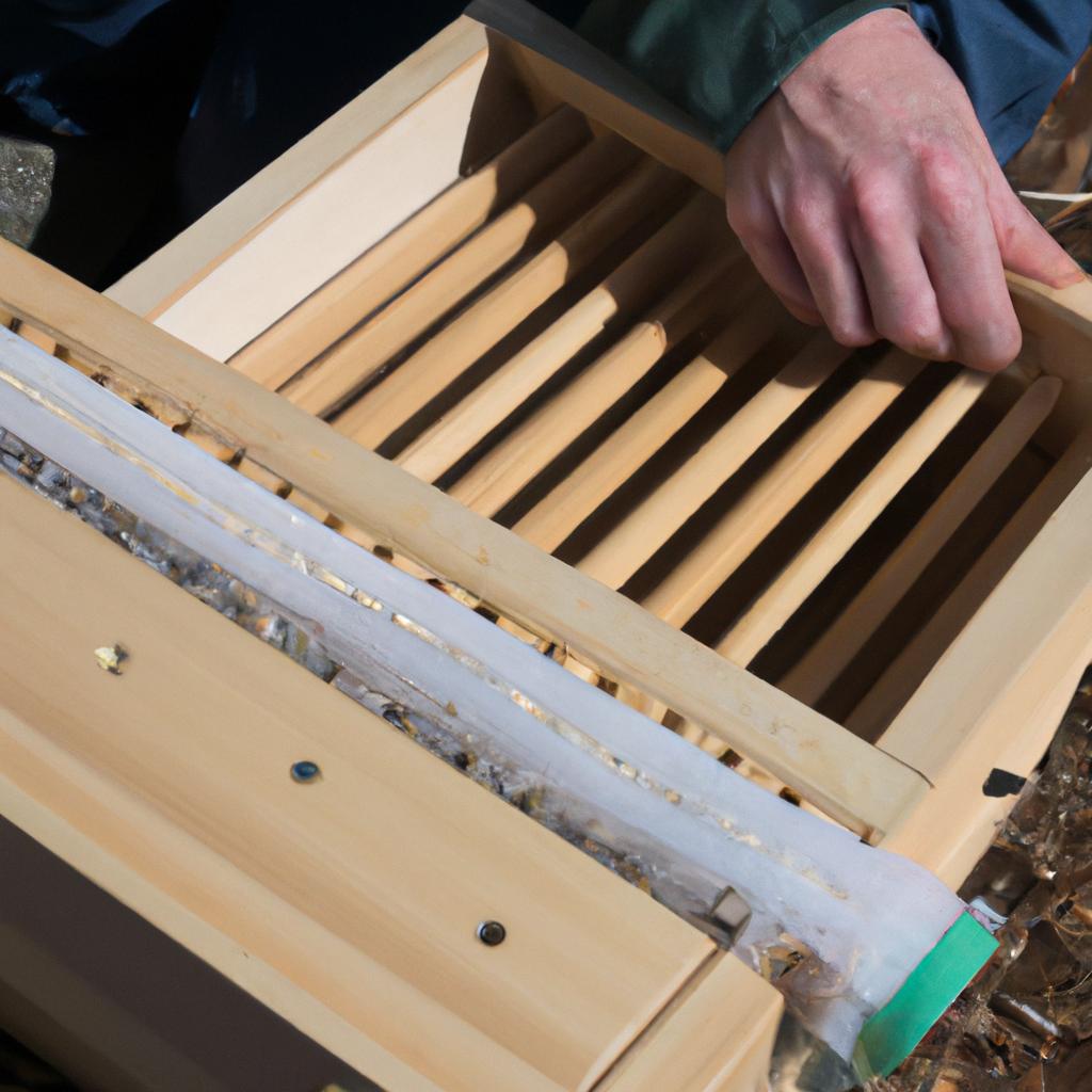 Building a quilt box for beekeeping