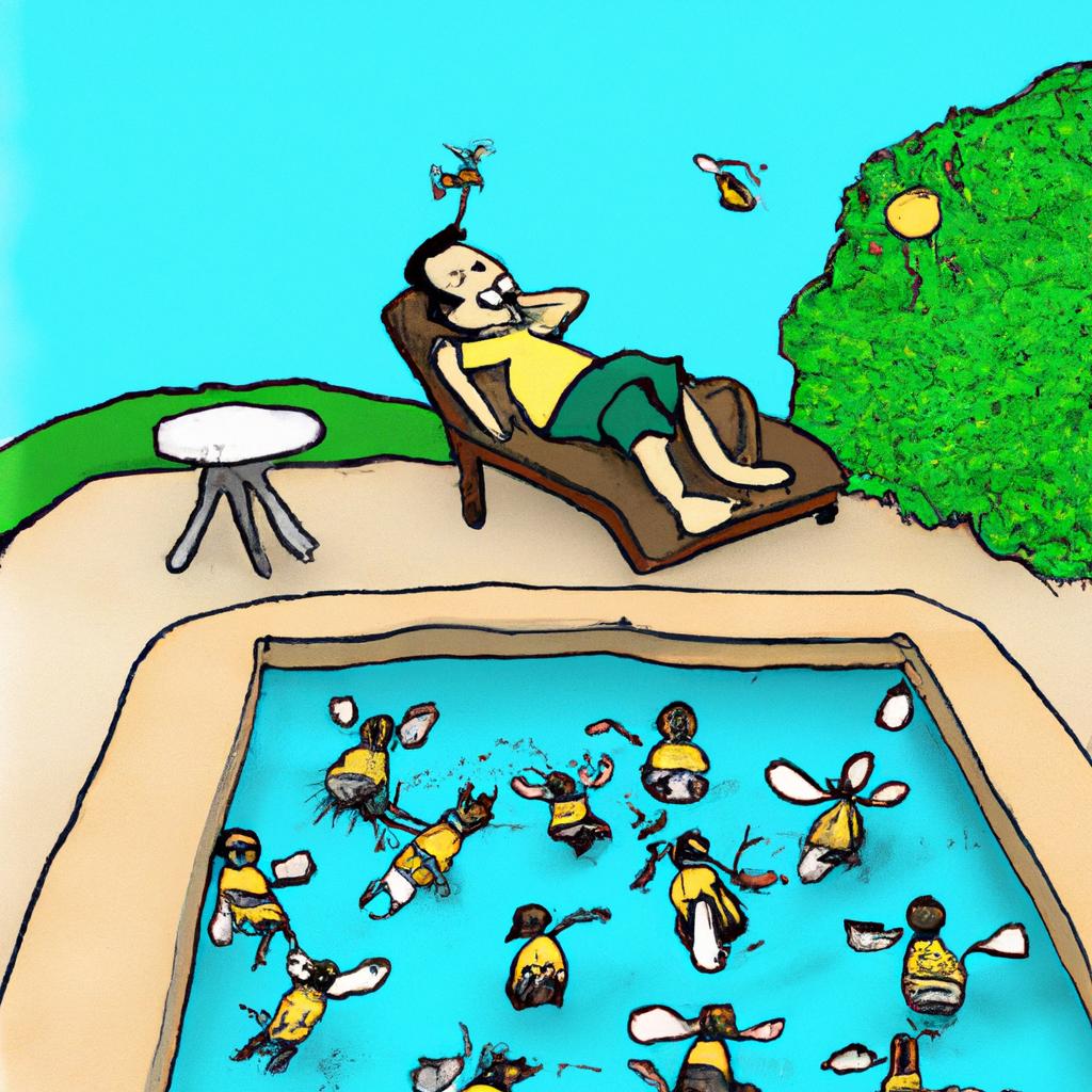 How to Keep Bees and Wasps Away from Pool | BeeKeepinglove.com