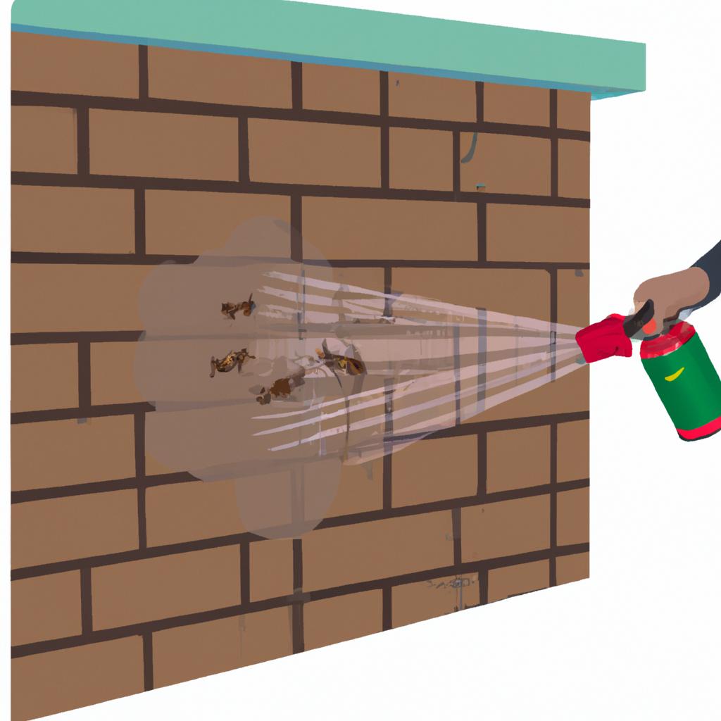Getting rid of wasps in your walls can be done through DIY methods or professional pest control services