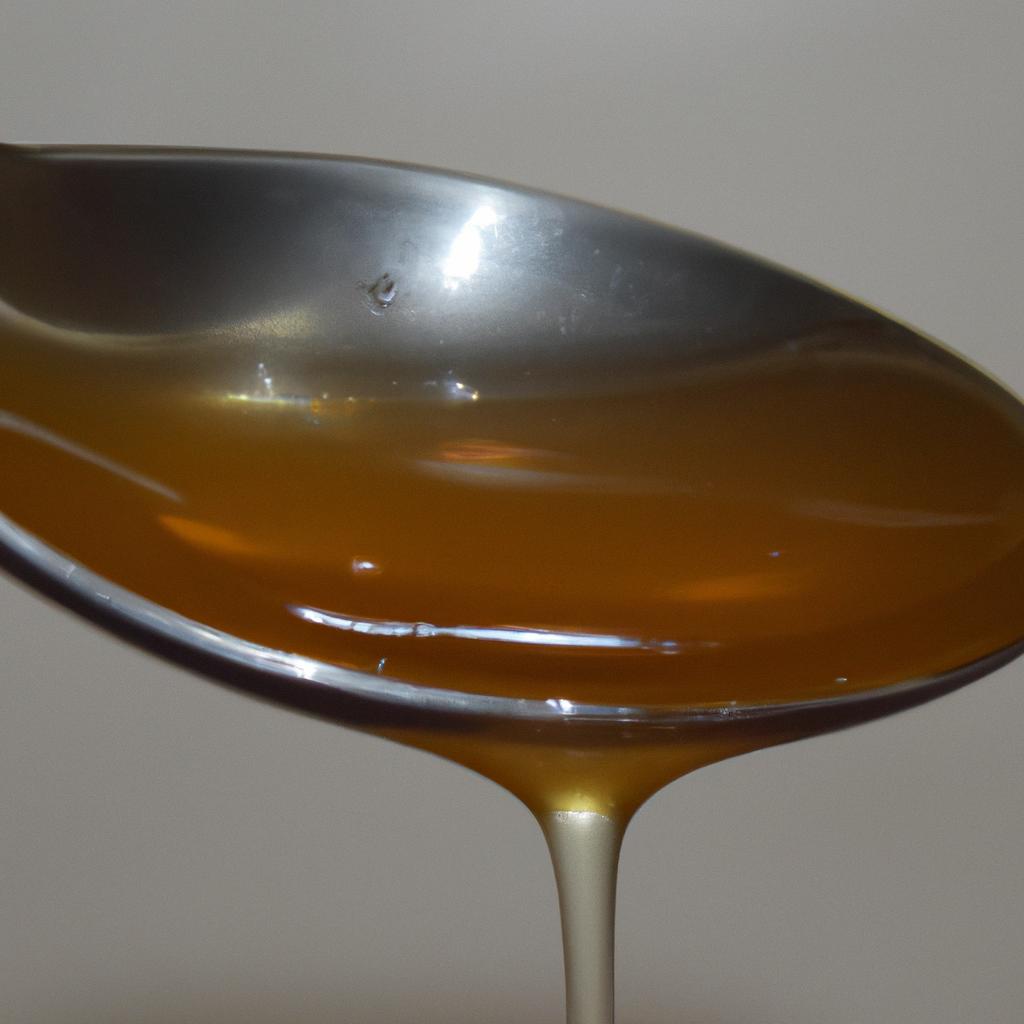 Softened honey can be easily scooped out with a spoon and added to your favorite recipes or drinks